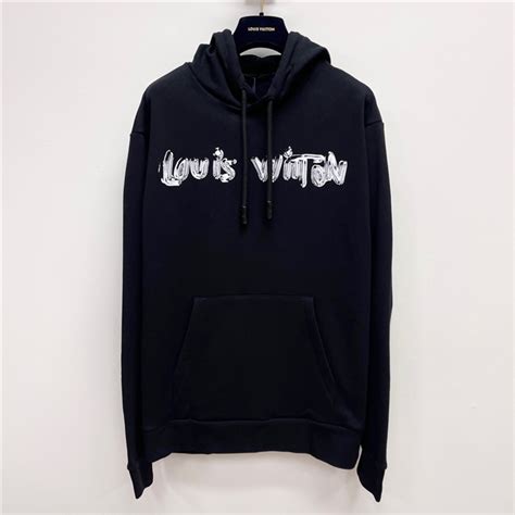 louis vuitton mens crewneck|louis vuitton graphic hoodie.